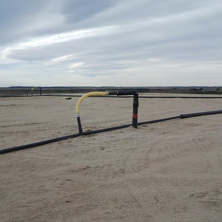 testa di pozzo captazione biogas testa di pozzo captazione biogas prodotto dalla discarica